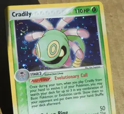 Cradily 7/108 Rare Holo Power Keepers Set Pokemon Card NM - Image 2