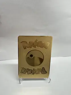 Pikachu 60HP Metal POKEMON Card-Collectible Gift Display！ - Image 2