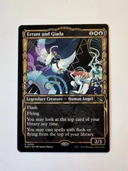 Errant and Giada - SHOWCASE - MTG March of the Machine - NM - Image 1
