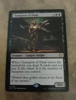 Champion of Dusk Commander: the Lost Caverns of Ixalan Regular - Image 1