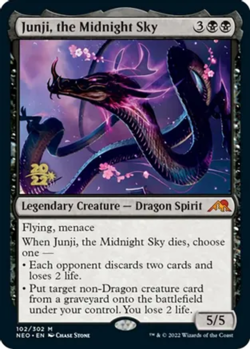MTG Junji, the Midnight Sky - Foil - Prerelease Promo, NM-Mint, English Promo: P - Image 1