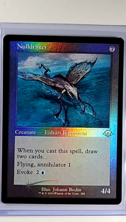 MTG Magic The Gathering MH3 Modern Horizons 3 Retro Frame Foil #388 Nulldrifter - Image 1