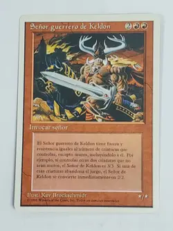 MTG Keldon Warlord (Spanish 4th Edition (WB)/Red/U) - BGM - Image 1