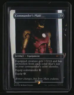 Secret Lair Drop Series Commander's Plate (1733) (Rainbow Foil) - Image 1