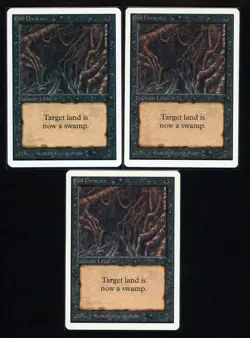 MTG Magic | Unlimited - EVIL PRESENCE x 3 | free combined shipping - Image 1
