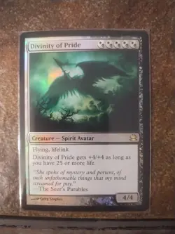 Divinity of Pride FOIL Magic the Gathering - Image 1