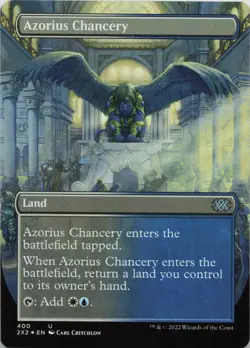 Azorius Chancery (Borderless) - FOIL - U Double Masters 2022 400 - MTG - Image 1
