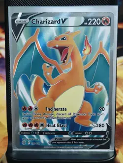 Charizard V 153/172 Brilliant Stars Pokemon TCG Full Art Nm/M - Image 1