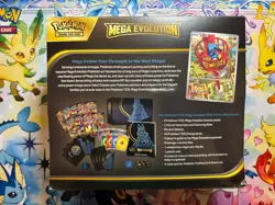 Pokemon Mega Evolution Lucario Elite Trainer Box ETB New, 2 Small Holes *See Pic - Image 2