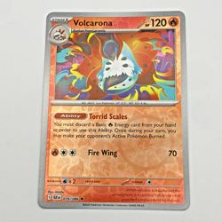 Volcarona Pokemon Scarlet Violet Black Bolt Reverse Holo 016/086 - Image 1