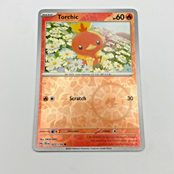 Torchic Reverse Holo 022/159 Pokemon TCG Scarlet & Violet: Journey Together - Image 1