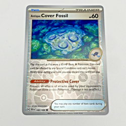 Cover Fossil Pokemon Scarlet Violet Black Bolt Reverse Holo 080/086 - Image 1