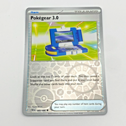 Pokegear 3.0 Pokemon Scarlet Violet Black Bolt Reverse Holo 084/086 - Image 1