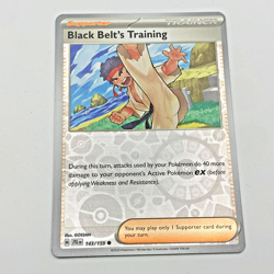 Black Belt's Training Rev Holo 078/159 Pokemon Scarlet Violet Journey Together - Image 1
