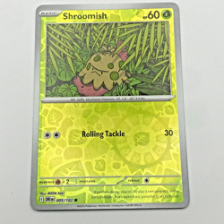 Shroomish Reverse Holo 005/182 Pokemon Scarlet Violet Destined Rivals - Image 1