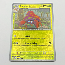 Parasect Reverse Holo 005/159 Pokemon Scarlet Violet Journey Together - Image 1