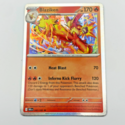 Blaziken Holo 042/182 Pokemon Scarlet Violet Destined Rivals - Image 1