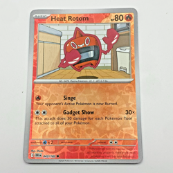 Heat Rotom Reverse Holo 043/182 Pokemon Scarlet Violet Destined Rivals - Image 1