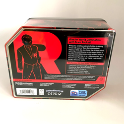 Pokemon Destined Rivals Team Rocket Tin MewTwo Scarlet & Violet New Sealed - Image 2