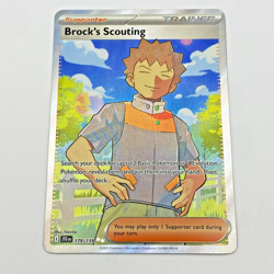 Brock's Scout Full Art Rare 179/159 Pokemon Scarlet Violet Journey Together - Image 1