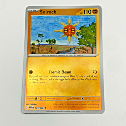 Solrock Pokemon Mega Evolutions Reverse Holo 075/132 - Image 1