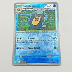 Palpitoad Pokemon Scarlet Violet Black Bolt Reverse Holo 020/086 - Image 1