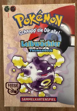 Pokemon TCG Fossil Themen-Deck „Leibwachter“ (1999, Deutsch) - Vintage WOTC - Image 1