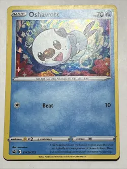 Oshawott SWSH222 - Pokemon TCG Black Star Promo (2022) MP - Image 2