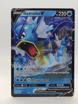 Gyarados V 028/203 Sword & Shield Evolving Skies Pokemon TCG NM - Image 1
