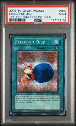 Yu-Gi-Oh! Promo Graceful Dice EDS-002 PSA 9 - Image 1