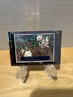 MEWTWO VS RAICHU GAMEBOY COLOR - POKEMON CARD - Image 1