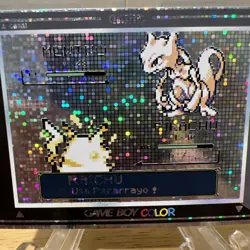 MEWTWO VS RAICHU GAMEBOY COLOR - POKEMON CARD - Image 3