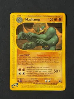 Pokemon Card - Machamp - Expedition Base Set - Non-Holo Rare - 51/165 - Image 1