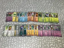 Pokemon Obsidian flames- Great Starter Set! 102 Cards, No Duplicates- Bargain! - Image 1