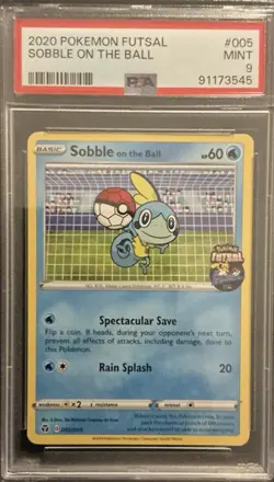 Sobble on the Ball - (Pokemon Futsal) 005 Miscellaneous Cards & Products Regular - Image 1