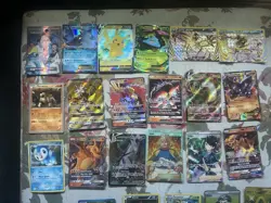 Pokemon TCG bundle lot 20+ MP-DMG holo full art rare cards mid era GX ex - Image 2