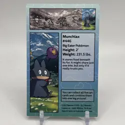 2022 Pokemon Trading Card Game #446 Mynchlax With Coin And Case - Image 4