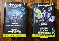 Magic The Gathering Edge of Eternities (2) Commander Decks SEALED 🔥 - Image 1