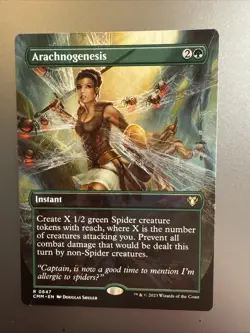 Arachnogenesis (Borderless) Commander Masters Regular - Image 1