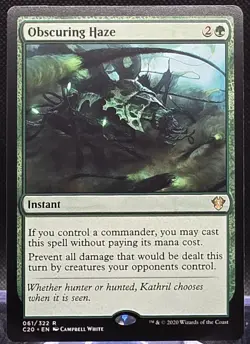 Obscuring Haze #61 Commander 2020 Regular Rare - Image 1