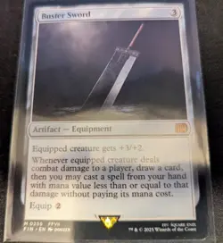 MTG Magic the Gathering Buster Sword FIN! - Image 1