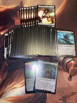 Mtg Necron Dynasties Commander Deck Complete Minty Warhammer 40k - Image 1