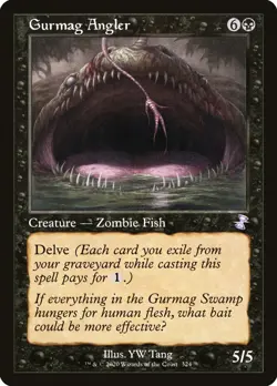 Magic the Gathering (mtg): TSR: Gurmag Angler - Image 1