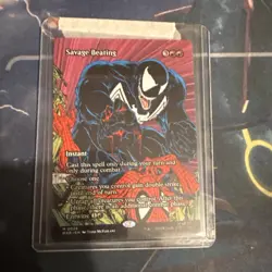 MTG SAVAGE BEATING M 0026 BORDERLESS NON FOIL - Image 5
