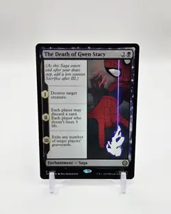 The Death Of Gwen Stacy Rare Magic The Gathering TCG Marvel's Spider-Man 54 - Image 1