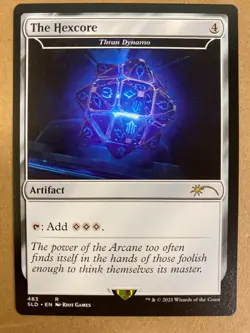 MTG 1x The Hexcore Thran Dynamo # 483 Secret Lair Drop Magic the Gathering x1 NM - Image 1