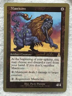 MTG - Masticore - 2000 Janosch Kuhn World Champ - NM - Free Shipping! - Image 1