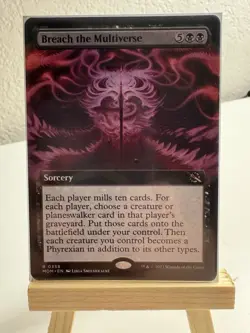 Magic The Gathering: Breach the Multiverse (Extended Art). NM. Regular. - Image 1