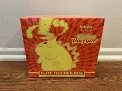 Pokemon TCG Sword & Shield VIVID VOLTAGE Elite Trainer Box ETB NEW Sealed - Image 1