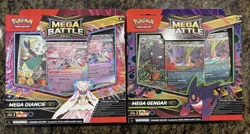 Pokemon Mega Battle Deck Set of 2 (1 of each) Gengar/Diancie ex English IN HAND - Image 1